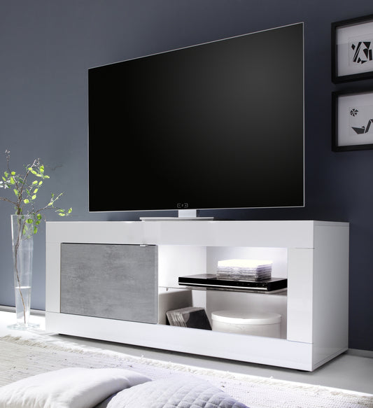 TV Galds BASIC - Balts- Betona