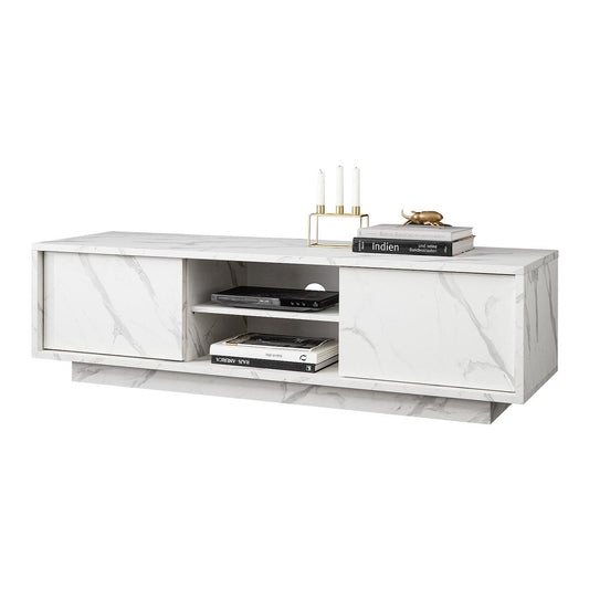 TV Galds CARRARA - Balts
